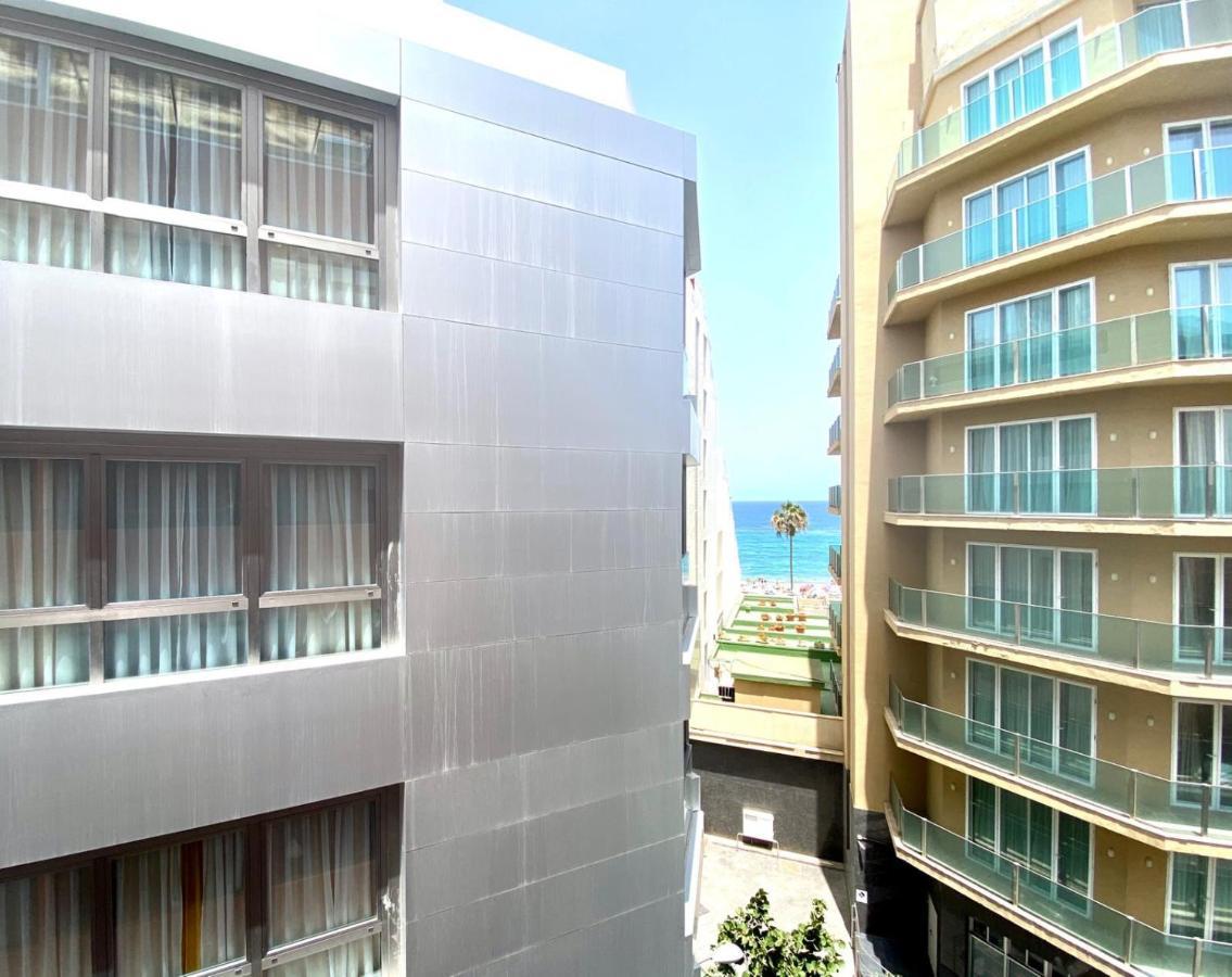 Estudio Vacacional W&G Las Canteras Con Bonitas Vistas Al Mar Las Palmas de Gran Canaria Eksteriør billede